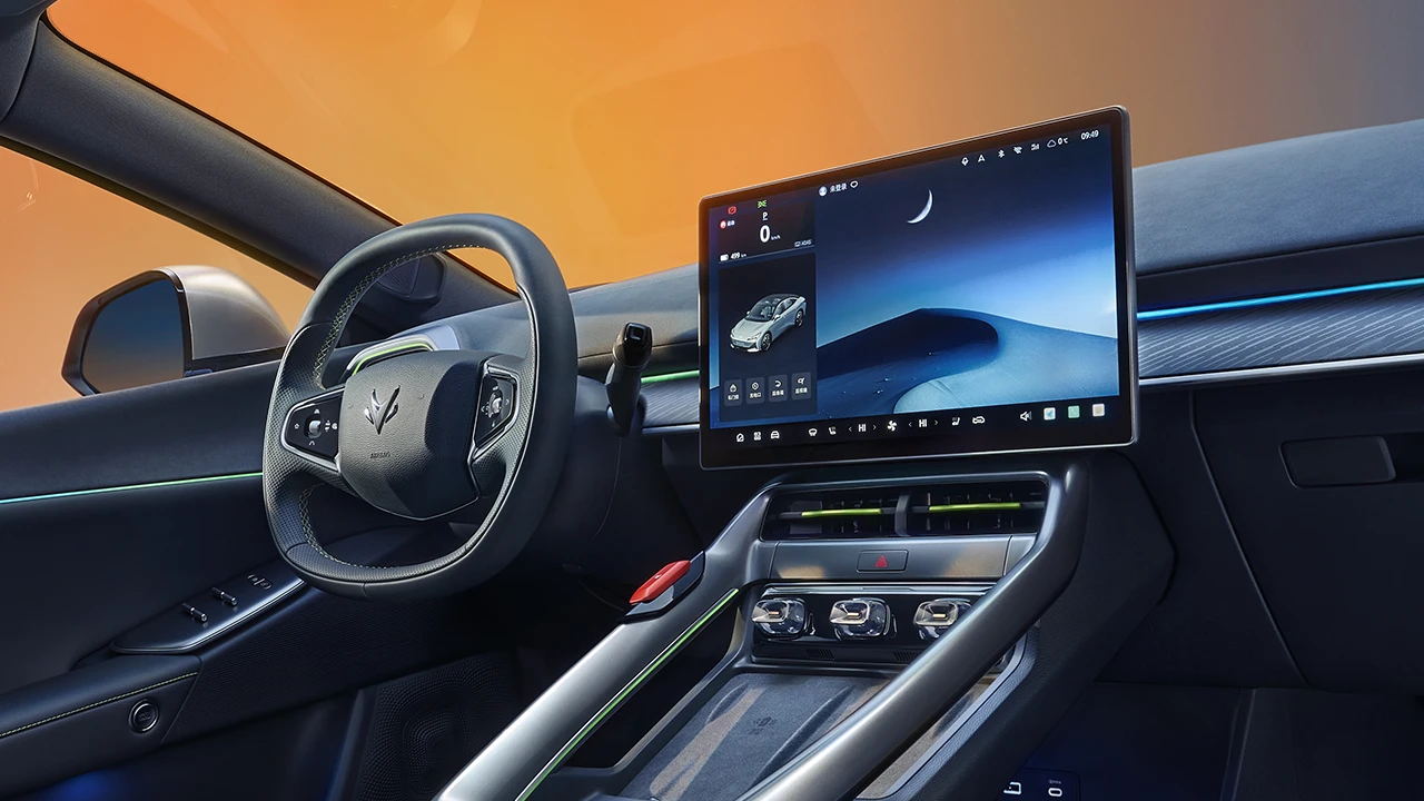 Pantalla curva de 15.6"